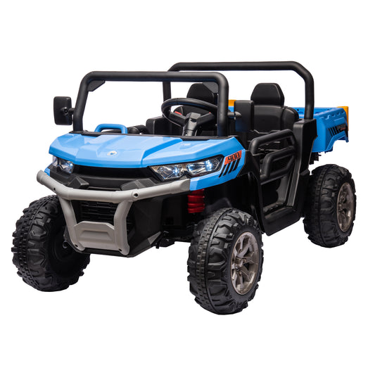 24V 2-Seater Kids UTV Truck, Remote Control Electric Ride-On - SYX MOTO