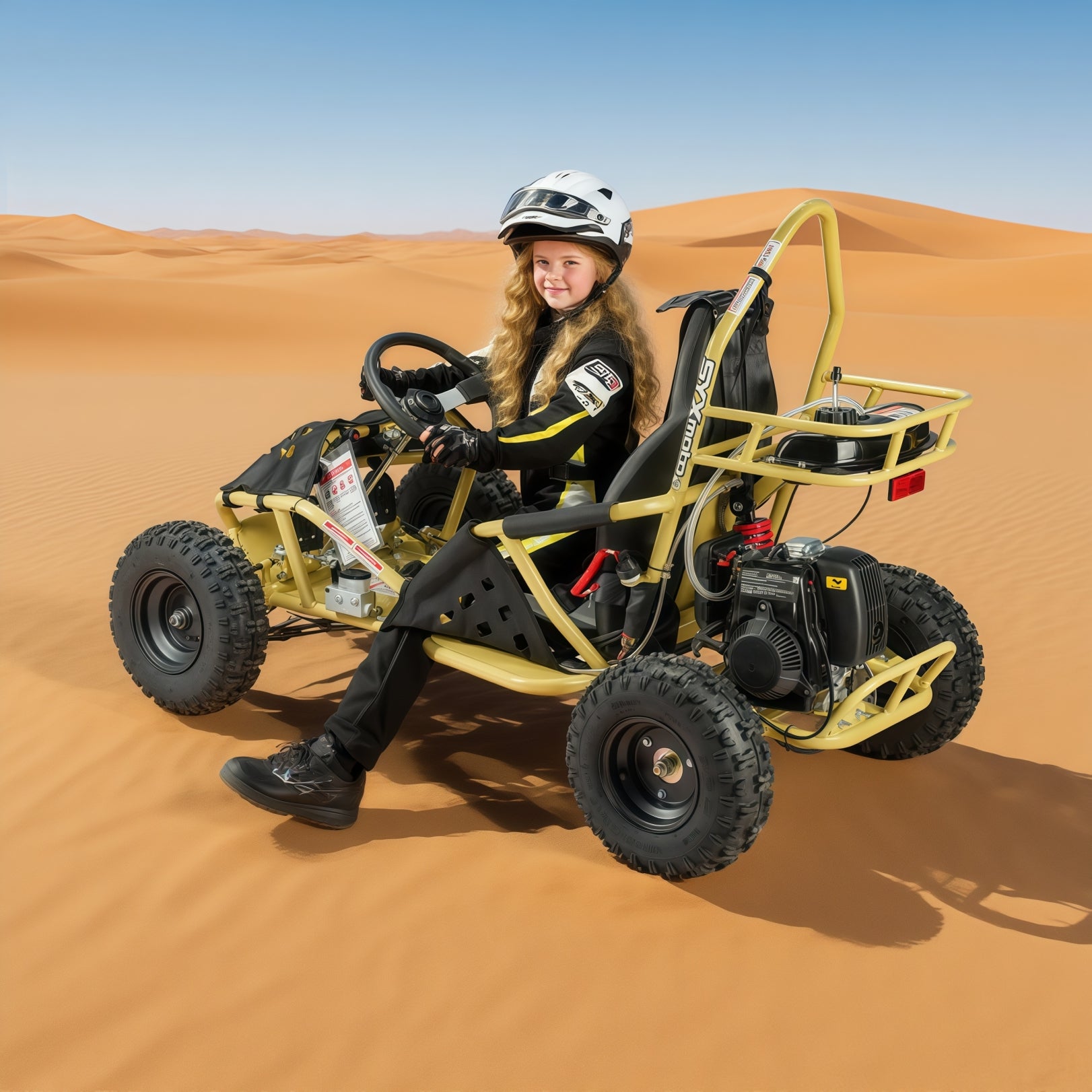 SYX MOTO GK-49A 50cc 4 Stroke Go Kart - SYX MOTO