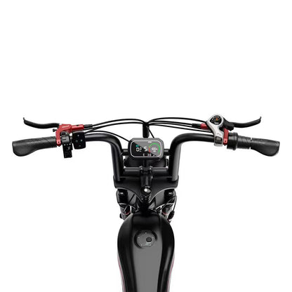 2000W Dual Motor Electric Bike - 140-Mile Range, 20" Fat Tire eBike, Hydraulic Brakes - SYX MOTO