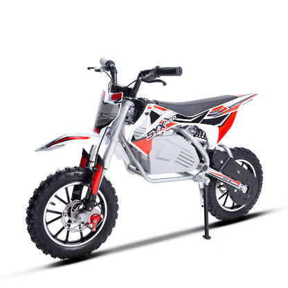 SYX MOTO KBE Electric Dirt Bike, 500W 36V Off Road Ebike, Beginner Kids Mini Motocross - SYX MOTO