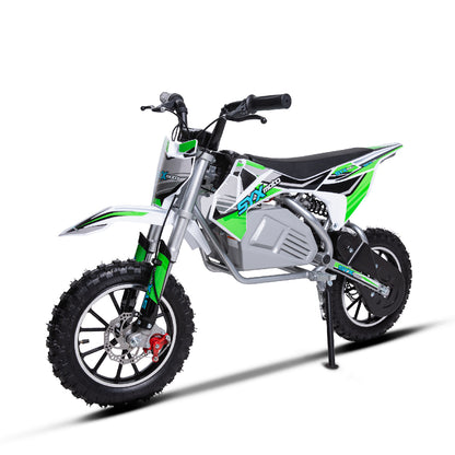 SYX MOTO KBE Electric Dirt Bike, 500W 36V Off Road Ebike, Beginner Kids Mini Motocross - SYX MOTO