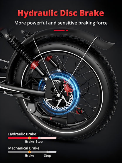 2000W Dual Motor Electric Bike - 32 MPH, 70-Mile Range, All-Terrain eBike - SYX MOTO