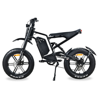 SYX MOTO 41 MPH 45 Miles Max Range Electric Bicycle, 60V20Ah Removable Lithium-ion Battery, Peak 1500W - SYX MOTO
