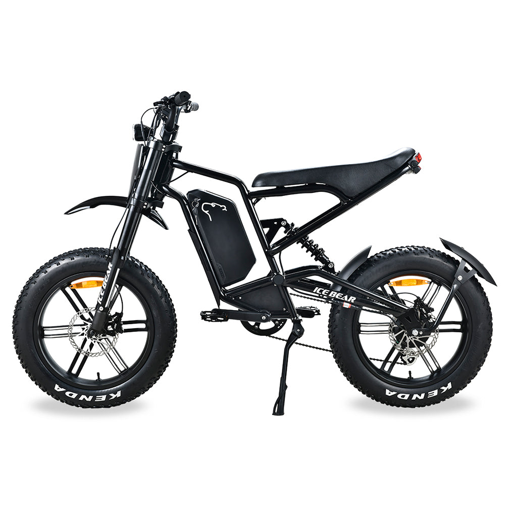 SYX MOTO 41 MPH 45 Miles Max Range Electric Bicycle, 60V20Ah Removable Lithium-ion Battery, Peak 1500W - SYX MOTO