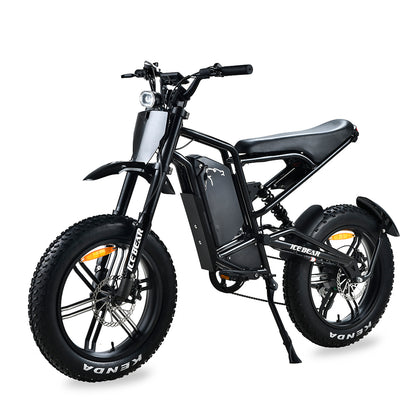SYX MOTO 41 MPH 45 Miles Max Range Electric Bicycle, 60V20Ah Removable Lithium-ion Battery, Peak 1500W - SYX MOTO