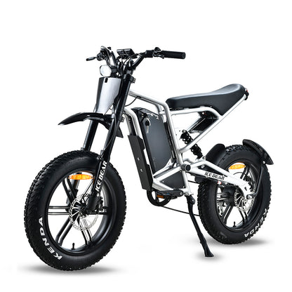 SYX MOTO 41 MPH 45 Miles Max Range Electric Bicycle, 60V20Ah Removable Lithium-ion Battery, Peak 1500W - SYX MOTO