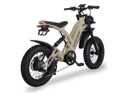 EODES VIKINGS 1000W Retro Style Powerful Ebike for Adults, up to 27MPH Max Range 55 Miles - SYX MOTO