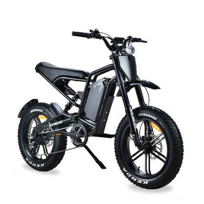 SYX MOTO 41 MPH 45 Miles Max Range Electric Bicycle, 60V20Ah Removable Lithium-ion Battery, Peak 1500W - SYX MOTO