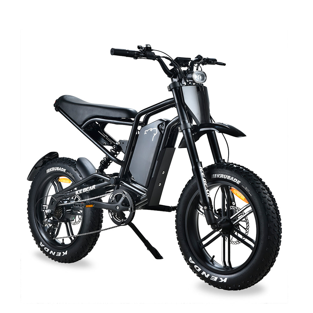 SYX MOTO 41 MPH 45 Miles Max Range Electric Bicycle, 60V20Ah Removable Lithium-ion Battery, Peak 1500W - SYX MOTO