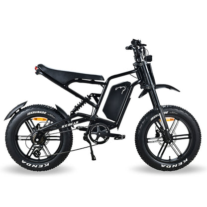 SYX MOTO 41 MPH 45 Miles Max Range Electric Bicycle, 60V20Ah Removable Lithium-ion Battery, Peak 1500W - SYX MOTO