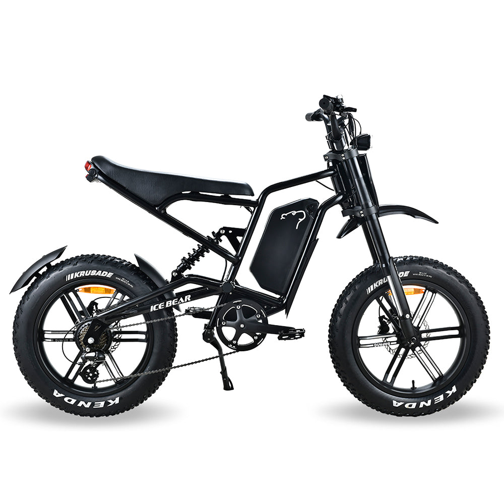 SYX MOTO 41 MPH 45 Miles Max Range Electric Bicycle, 60V20Ah Removable Lithium-ion Battery, Peak 1500W - SYX MOTO