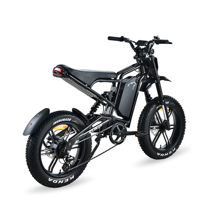 SYX MOTO 41 MPH 45 Miles Max Range Electric Bicycle, 60V20Ah Removable Lithium-ion Battery, Peak 1500W - SYX MOTO