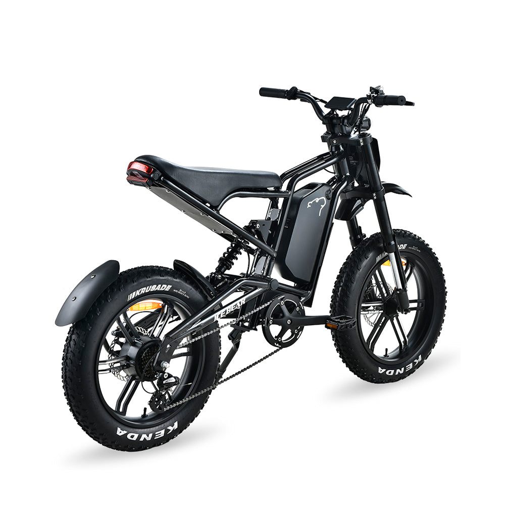 SYX MOTO 41 MPH 45 Miles Max Range Electric Bicycle, 60V20Ah Removable Lithium-ion Battery, Peak 1500W - SYX MOTO