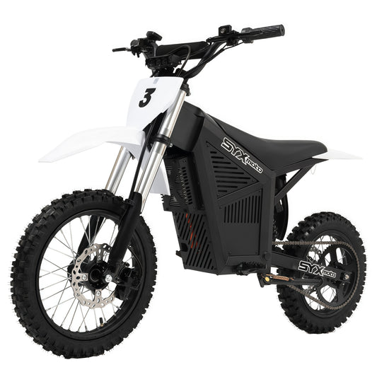SYX MOTO ARC Electric Dirt Bike 3000W Peak 48V/21AH Off-Road E-Dirt Bike for Teens & Adults - SYX MOTO