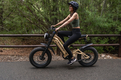 EODES VIKINGS 1000W Retro Style Powerful Ebike for Adults, up to 27MPH Max Range 55 Miles - SYX MOTO