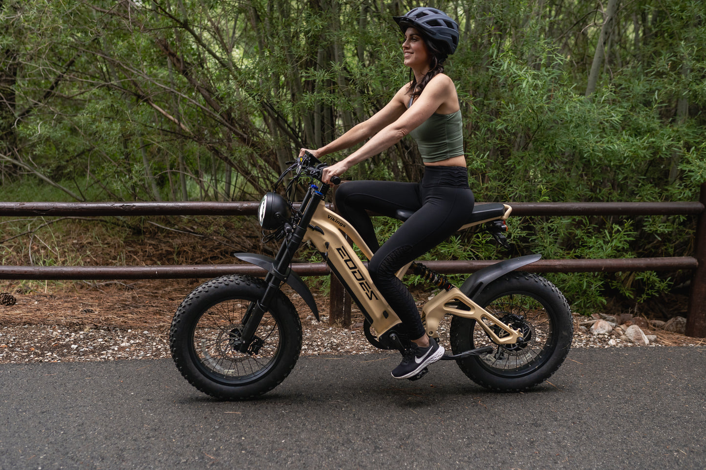 EODES VIKINGS 1000W Retro Style Powerful Ebike for Adults, up to 27MPH Max Range 55 Miles - SYX MOTO