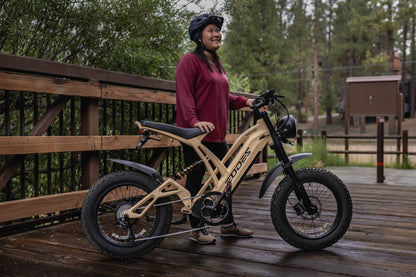 EODES VIKINGS 1000W Retro Style Powerful Ebike for Adults, up to 27MPH Max Range 55 Miles - SYX MOTO