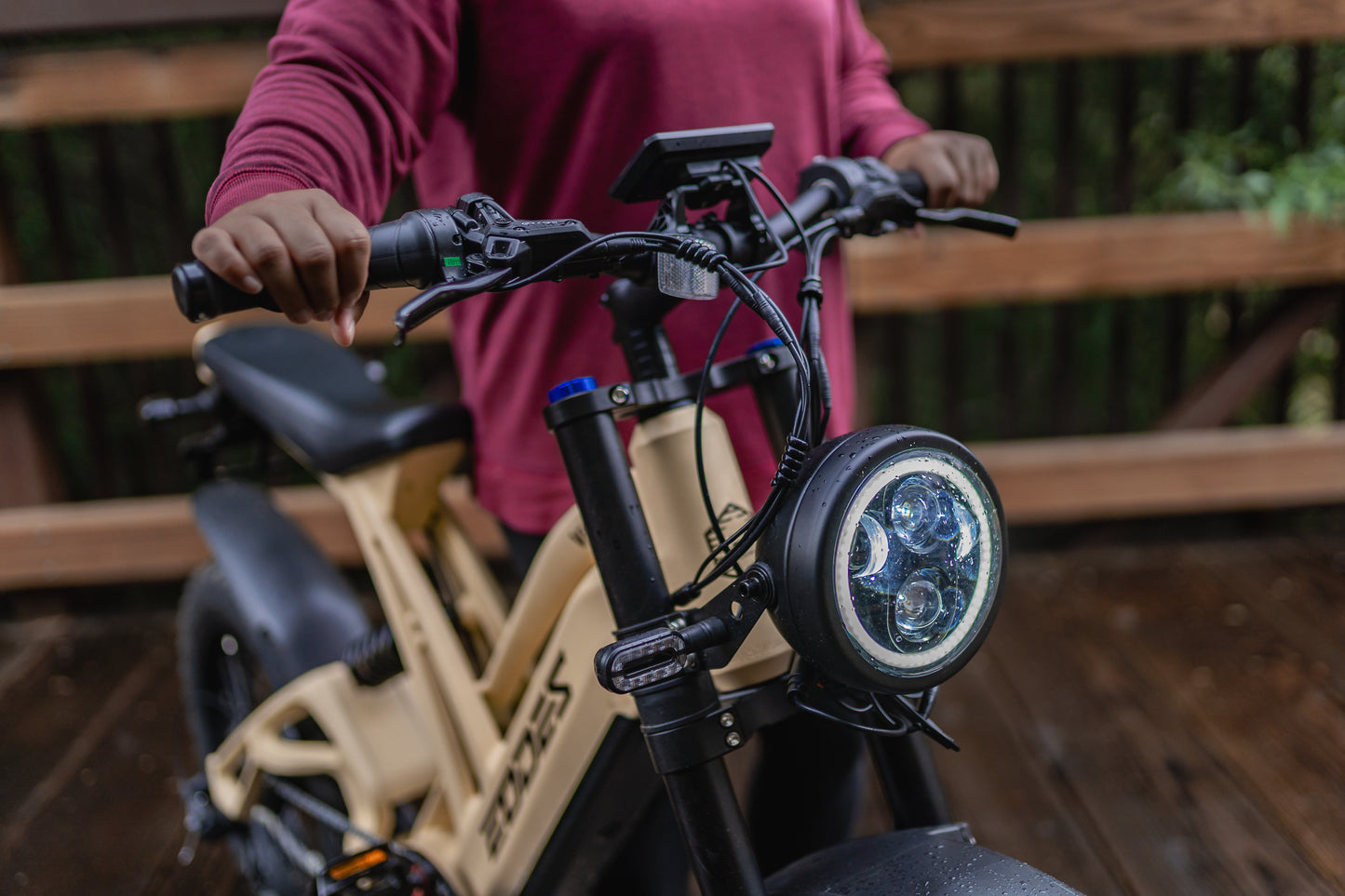 EODES VIKINGS 1000W Retro Style Powerful Ebike for Adults, up to 27MPH Max Range 55 Miles - SYX MOTO