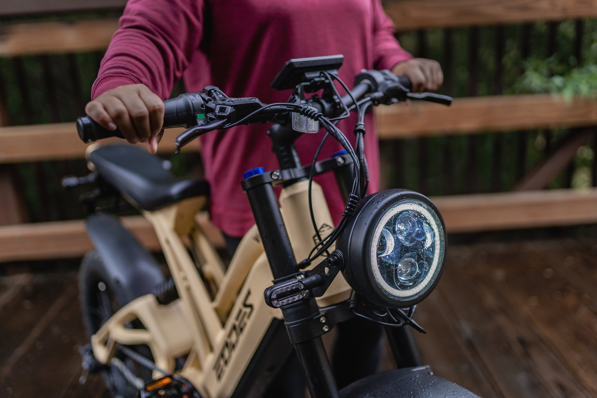 EODES VIKINGS 1000W Retro Style Powerful Ebike for Adults, up to 27MPH Max Range 55 Miles - SYX MOTO