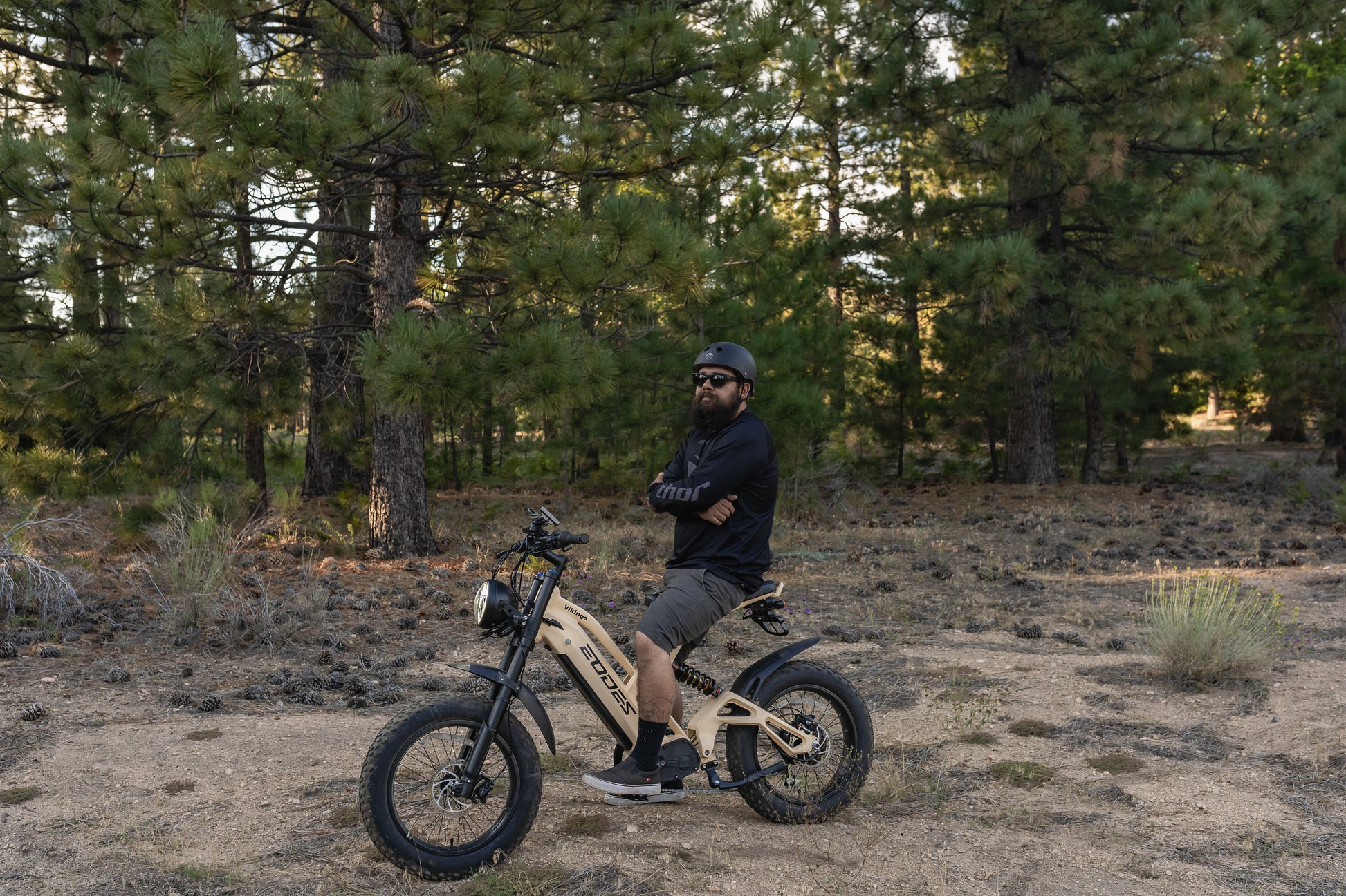 EODES VIKINGS 1000W Retro Style Powerful Ebike for Adults, up to 27MPH Max Range 55 Miles - SYX MOTO