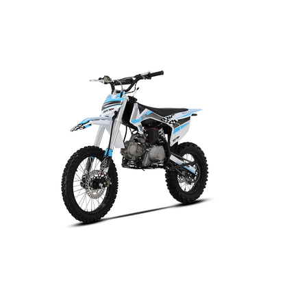 K1 125cc Dirt Bike for Teens & Adults, 50 MPH, 123 Mi Range, 4-Speed Manual, Electric Start - SYX MOTO