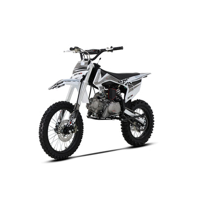 K1 125cc Dirt Bike for Teens & Adults, 50 MPH, 123 Mi Range, 4-Speed Manual, Electric Start - SYX MOTO