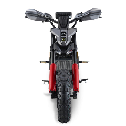SYX MOTO Electric Dirt Bike for Adults Teens, Peak 5000W Electric Motorcycle, Off-Road EBike with 72V/2808WH Removable Battery,Top Speed 56Mph, 6hours Charge Time, 12'/13'inch Tire(OFF ROAD)) - SYX MOTO