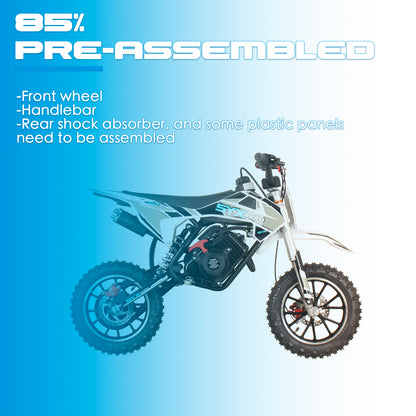SYX MOTO VK 58cc 4 Stroke Real Motorcycle Engine Pull Start Mini Dirt Bike - SYX MOTO