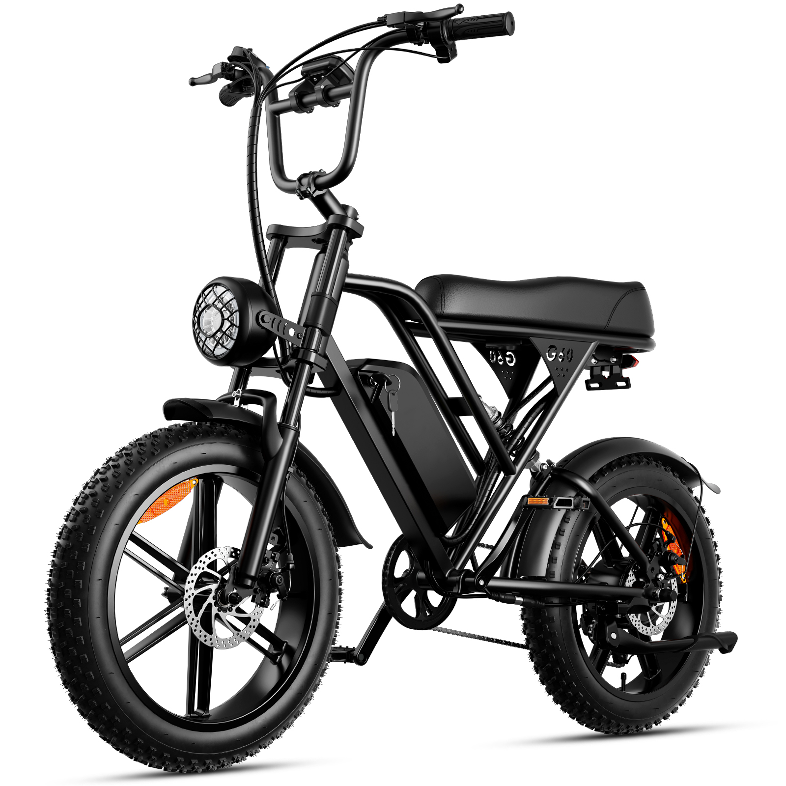1000W Fat Tire Electric Bike - 30mph, 70-Mile Range, All-Terrain eBike for Adults - SYX MOTO