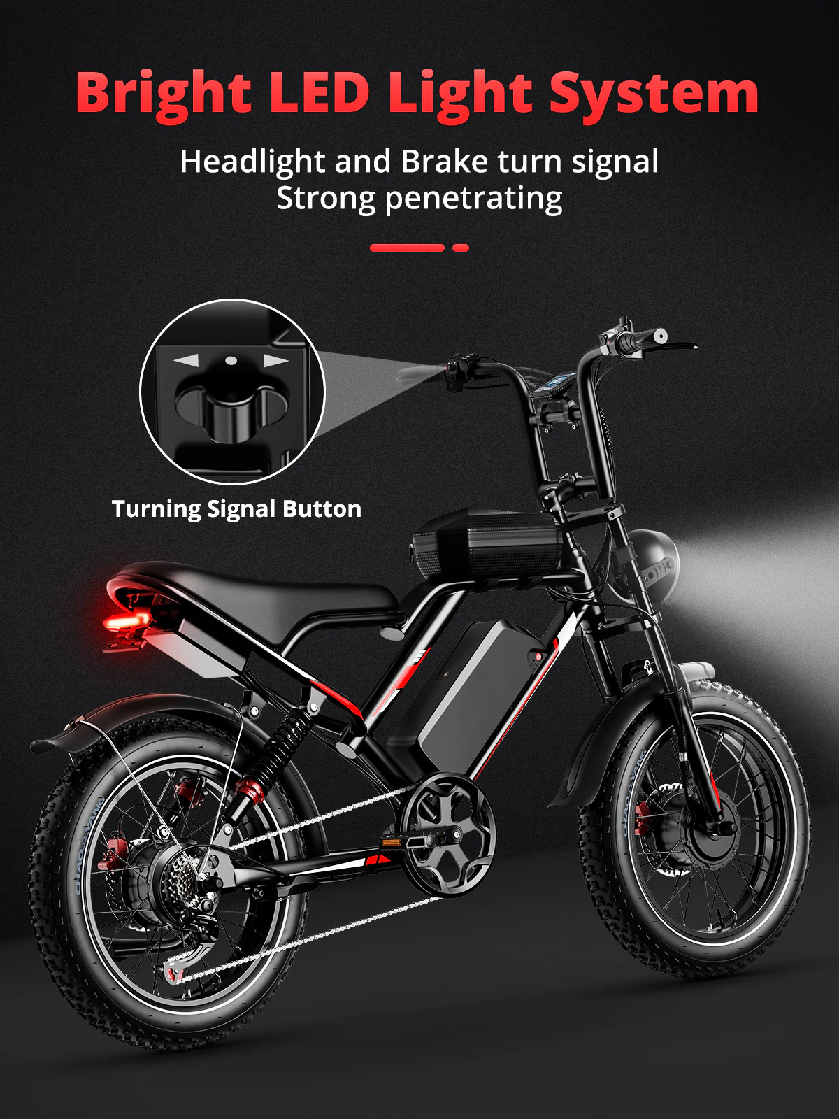 2000W Dual Motor Electric Bike - 32 MPH, 70-Mile Range, All-Terrain eBike - SYX MOTO