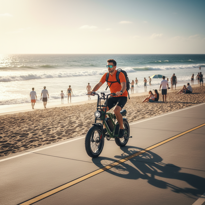 2000W Dual Motor Electric Bike - 32 MPH, 70-Mile Range, All-Terrain eBike - SYX MOTO