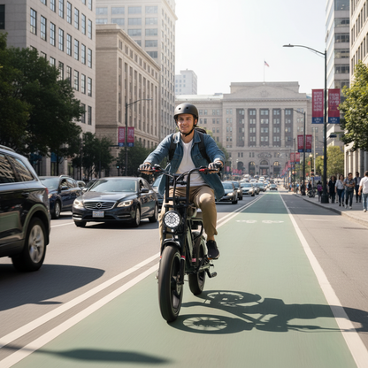 2000W Dual Motor Electric Bike - 140-Mile Range, 20" Fat Tire eBike, Hydraulic Brakes - SYX MOTO