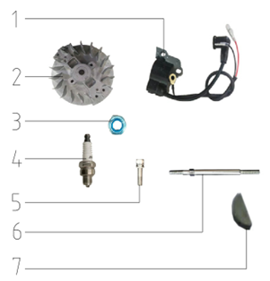 SYX MOTO Ignition System Replacement Parts For VK 58cc Dirt Bike - SYX MOTO