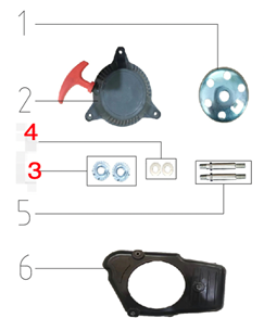 SYX MOTO Starting System Replacement Parts For VK 58cc Dirt Bike - SYX MOTO